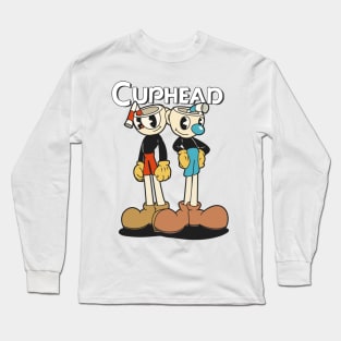 Cuphead and Mugman Long Sleeve T-Shirt